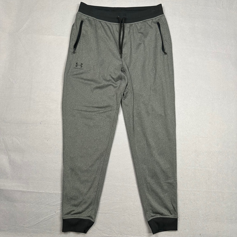 Under Armour Sportstyle Jogger Pants Mens Loose Fit Gray 1290261 Size Large